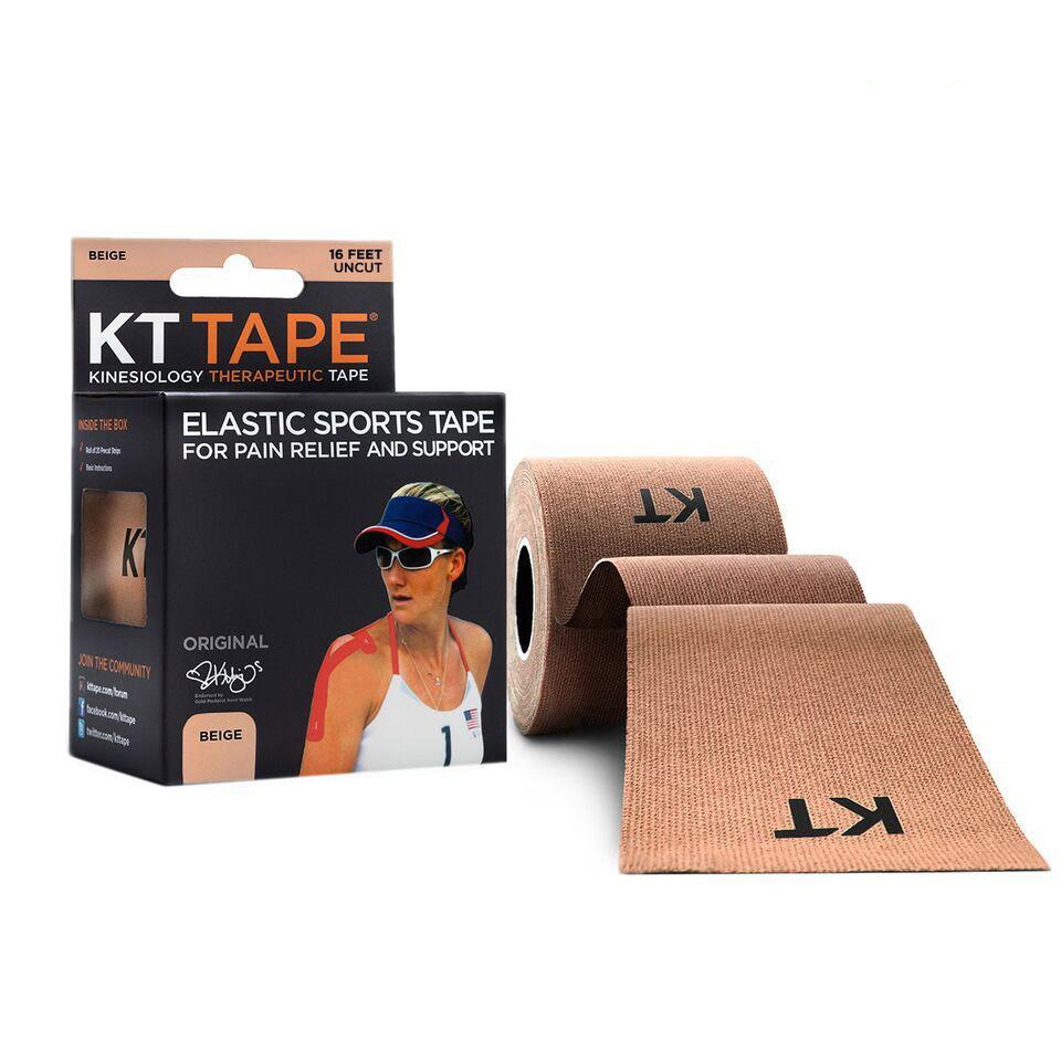 KT Tape Original - Ongesneden - Beige - 5cm x 5m - Intertaping.nl